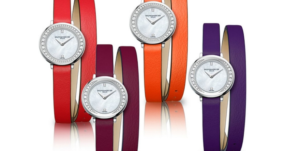 Baume & Mercier‘s Petite Promesse in Berry Colours