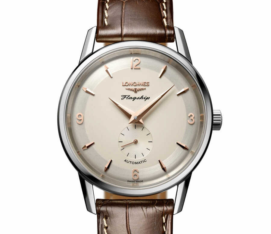 longines flagship heritage steel