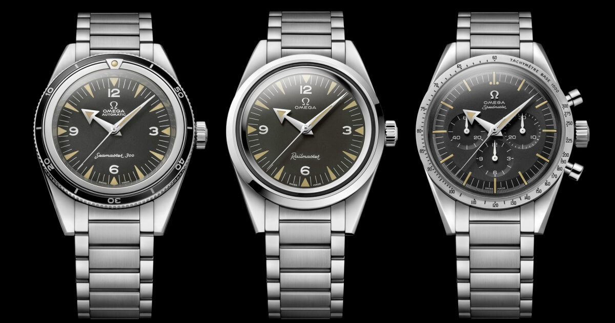 The Omega 1957 Trilogy Limited Editions