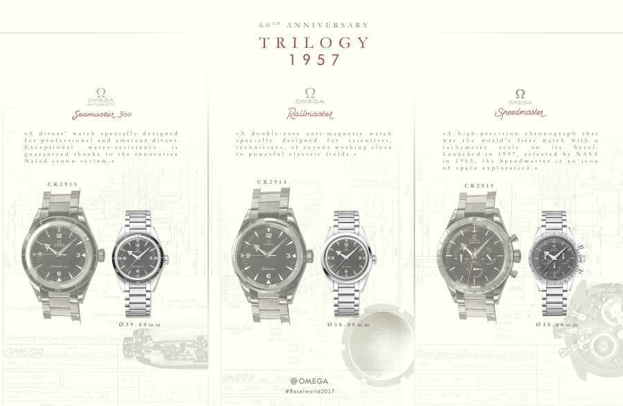 omega 1957 Trilogy