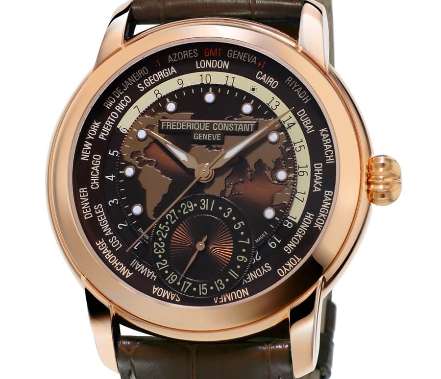 New Frederique Constant Worldtimer 