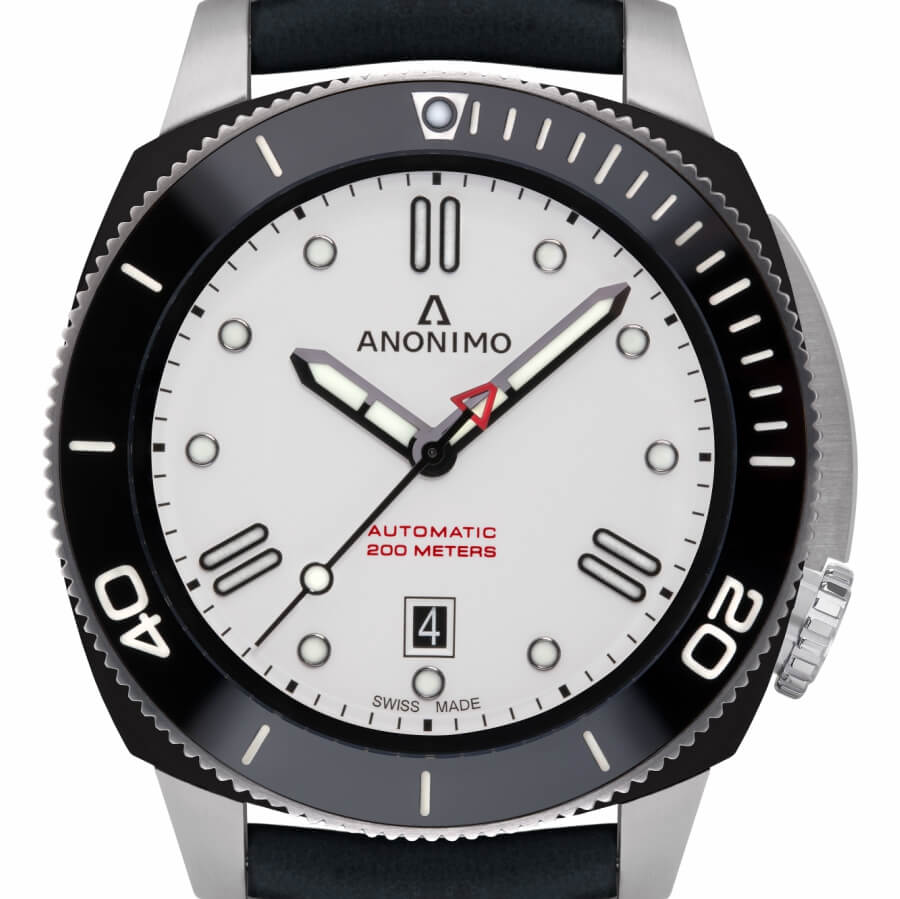 Anonimo Nautilo Bianco Dial