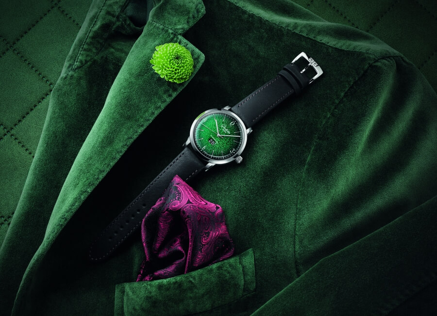 Glashütte Original Sixties Green Dial