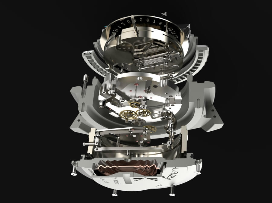 Favre-Leuba Raider Bathy 120 MemoDepth Movement