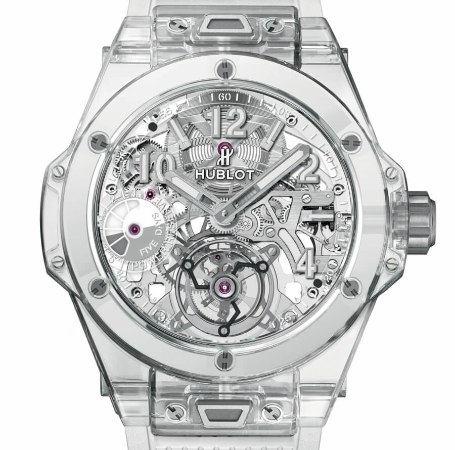 The New Hublot Big Bang Sapphire Tourbillon