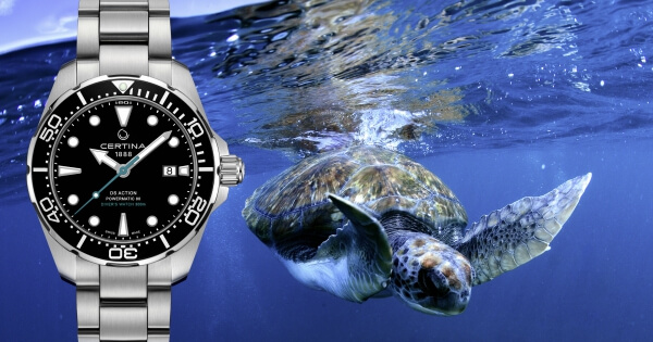 Certina DS Action Diver Sea Turtle Conservancy