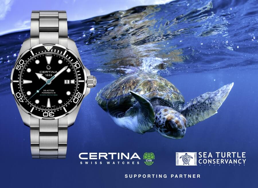 Baselworld 2018 Certina DS Action Diver Sea Turtle Conservancy