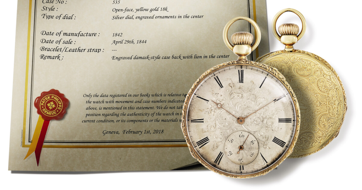 Czapek & Cie Acquires A Milestone Of Its Founder’s Earliest History  