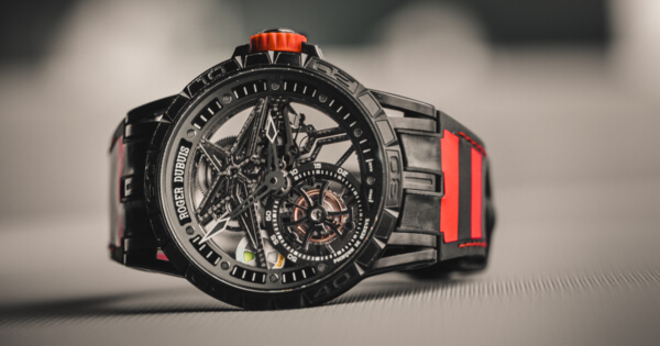 Roger Dubuis Excalibur Spider Pirelli Single Flying Tourbillon