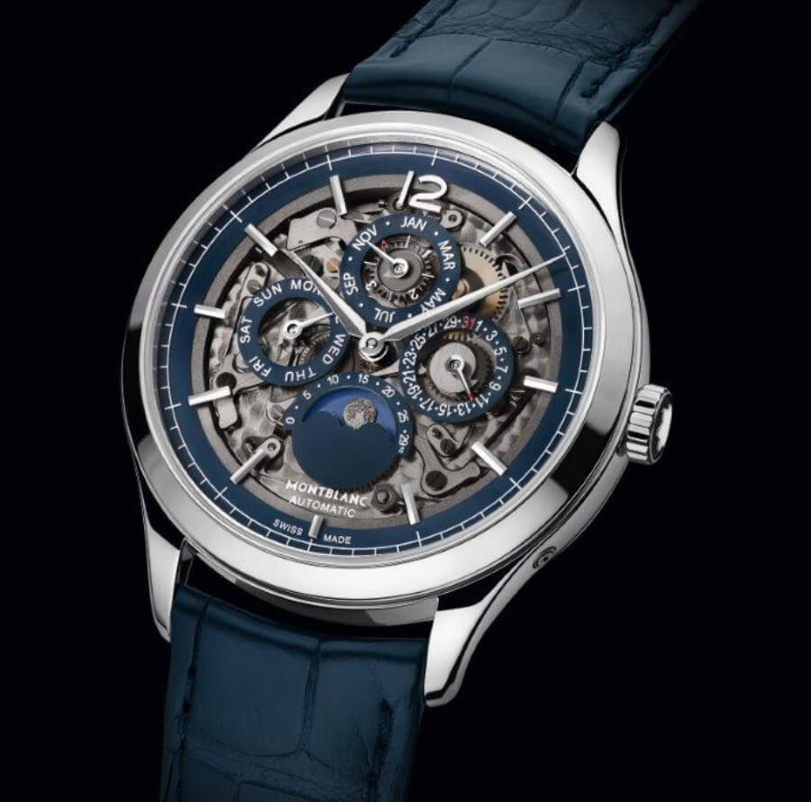 The Montblanc Heritage Chronométrie Perpetual Calendar Sapphire