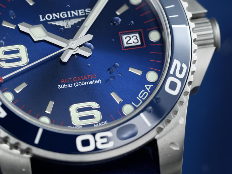 Longines USA Exclusive HydroConquest Edition Dial