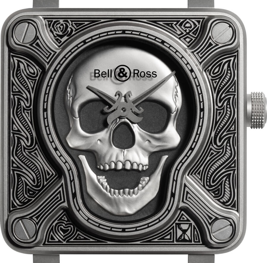 Bell & Ross 2016 BR 01 BURNING SKULL