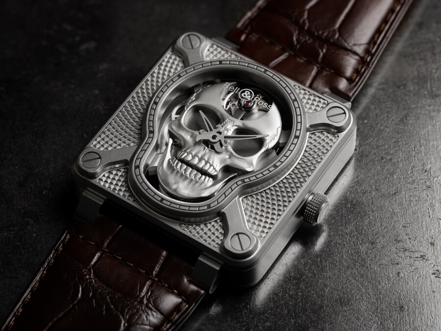 The New Bell & Ross BR 01 Laughing Skull 