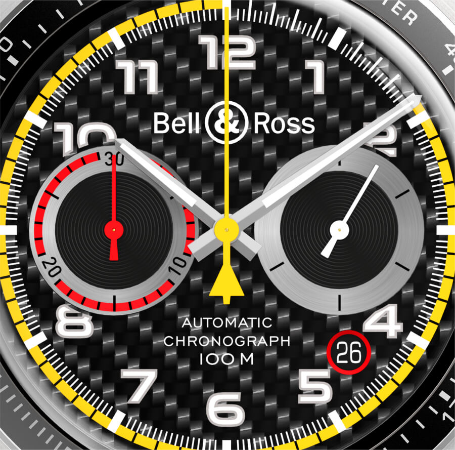 Bell & Ross BR V2-94 R.S. 18 Dial