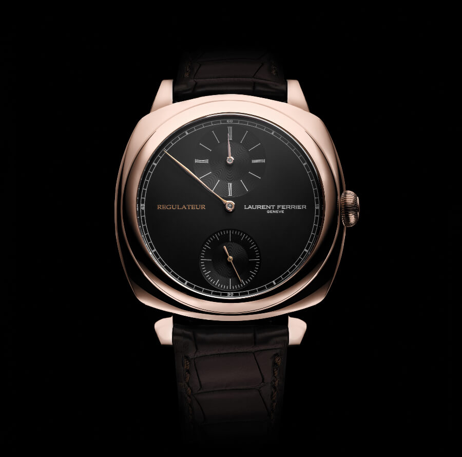 The New Laurent Ferrier Galet Square Régulateur Black 