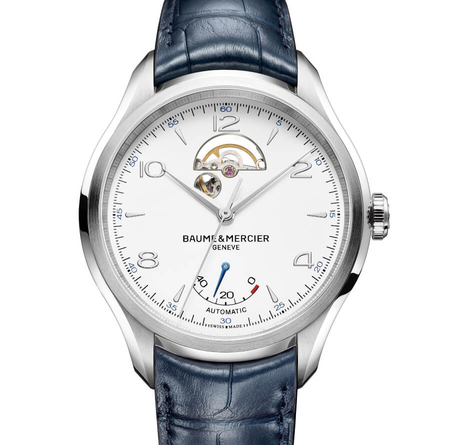 Baume & Mercier Clifton – Open Balance Wheel And Power Reserve