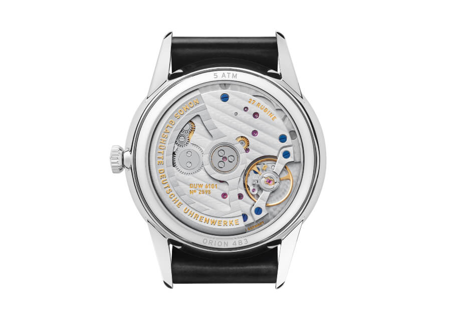 Nomos Neomatik date caliber (DUW 6101)