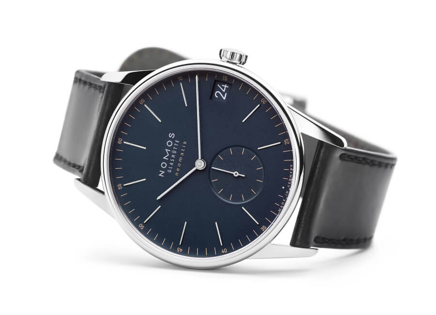 Nomos Orion Neomatik 41 Date Midnight Blue