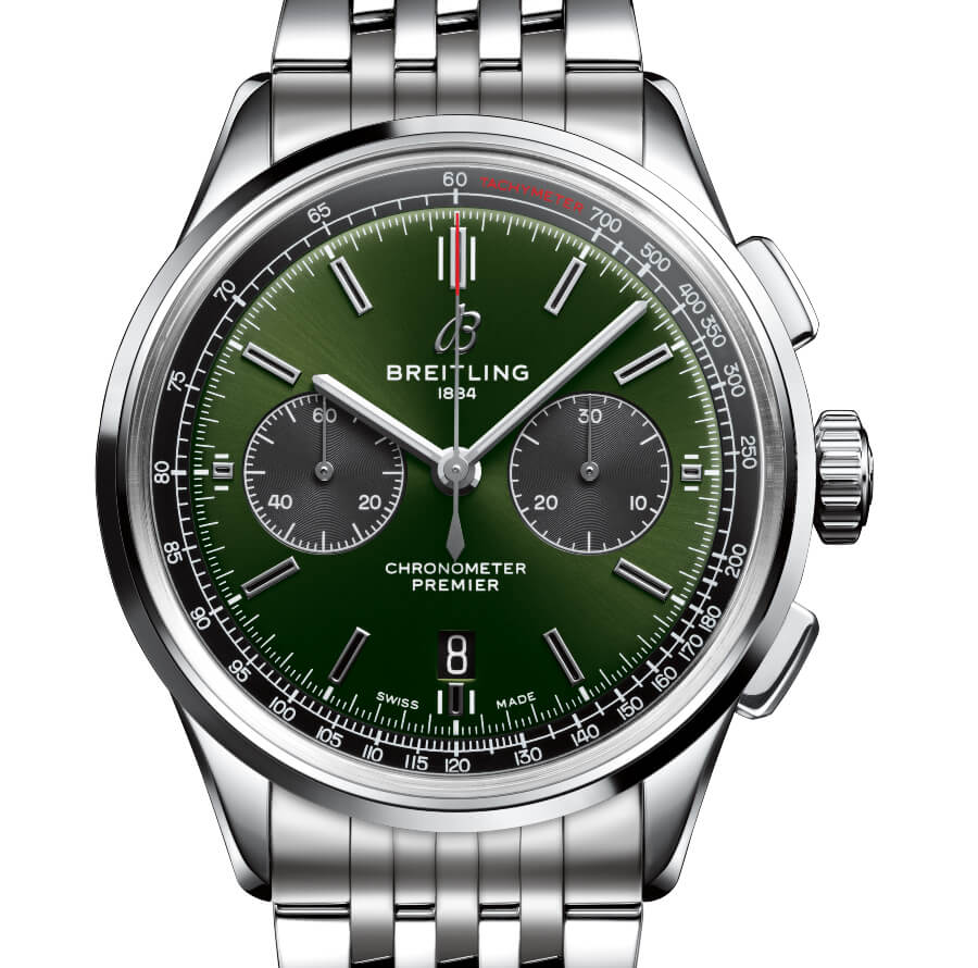 The New Breitling Premier B01 Chronograph 42 Bentley British Racing Green