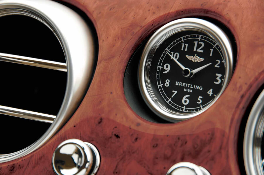 Breitling onboard clock for the Bentley Continental GT