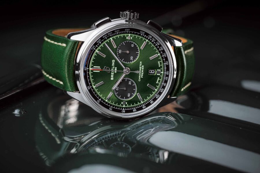 Breitling Premier B01 Chronograph 42 Bentley British Racing Green