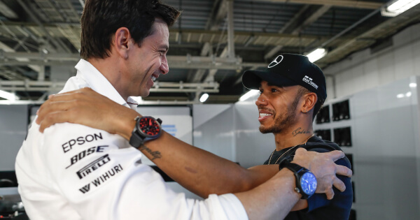 IWC Congratulates Lewis Hamilton On His Fifth World Championship