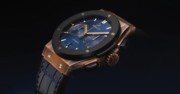 Hublot Classic Fusion 45mm Chronograph Bronze Bucherer Blue Edition (Pictures and Specifications)