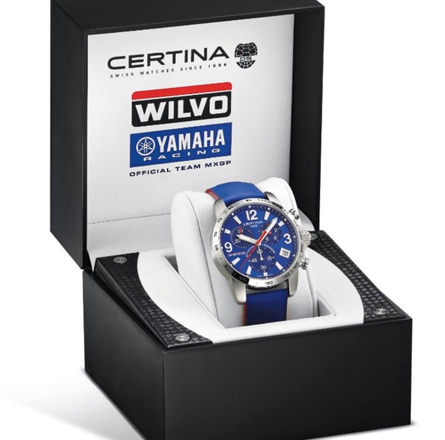 Certina DS Podium Chronograph 1/10 sec Wilvo Yamaha Limited Edition