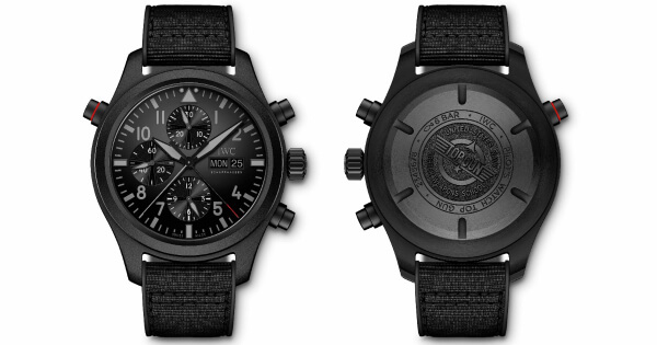 Pre SIHH 2019: IWC Pilot’s Watch Double Chronograph Top Gun Ceratanium