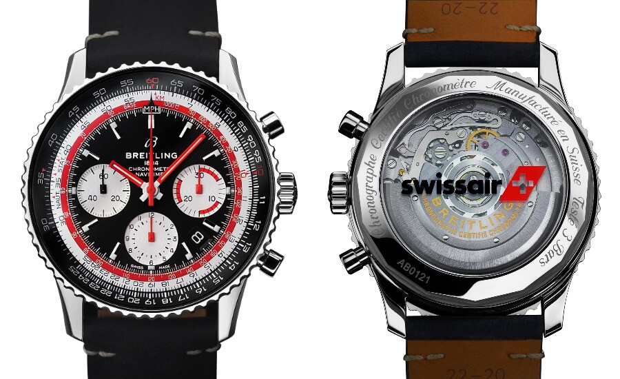 The New Breitling Navitimer 1 B01 Chronograph 43 Swissair Edition