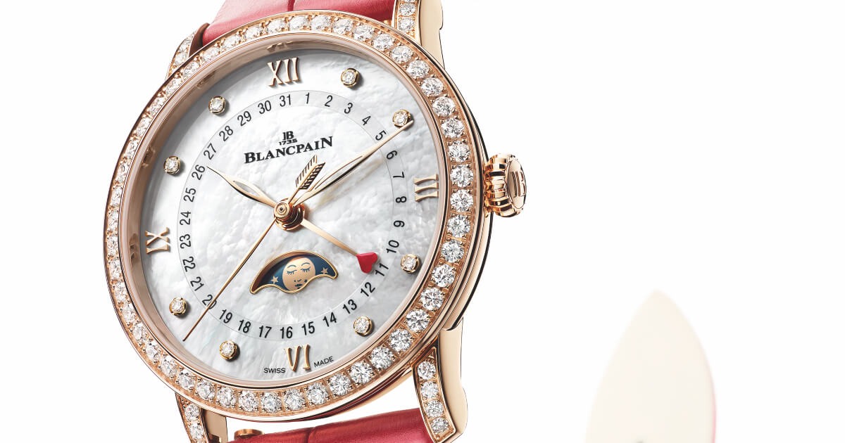 Blancpain Villeret Collection Quantième Phases de Lune Saint-Valentin 2019 