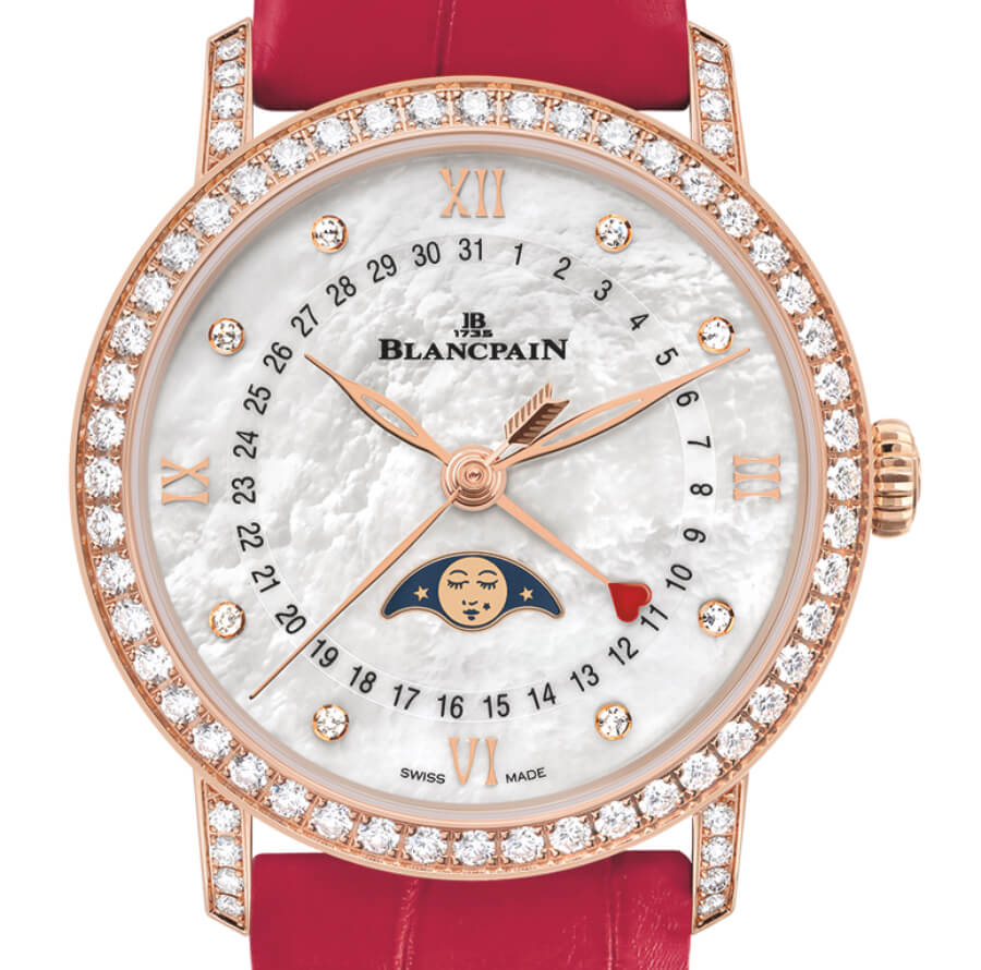 Blancpain Villeret Collection Quantième Phases de Lune Saint-Valentin 2019 