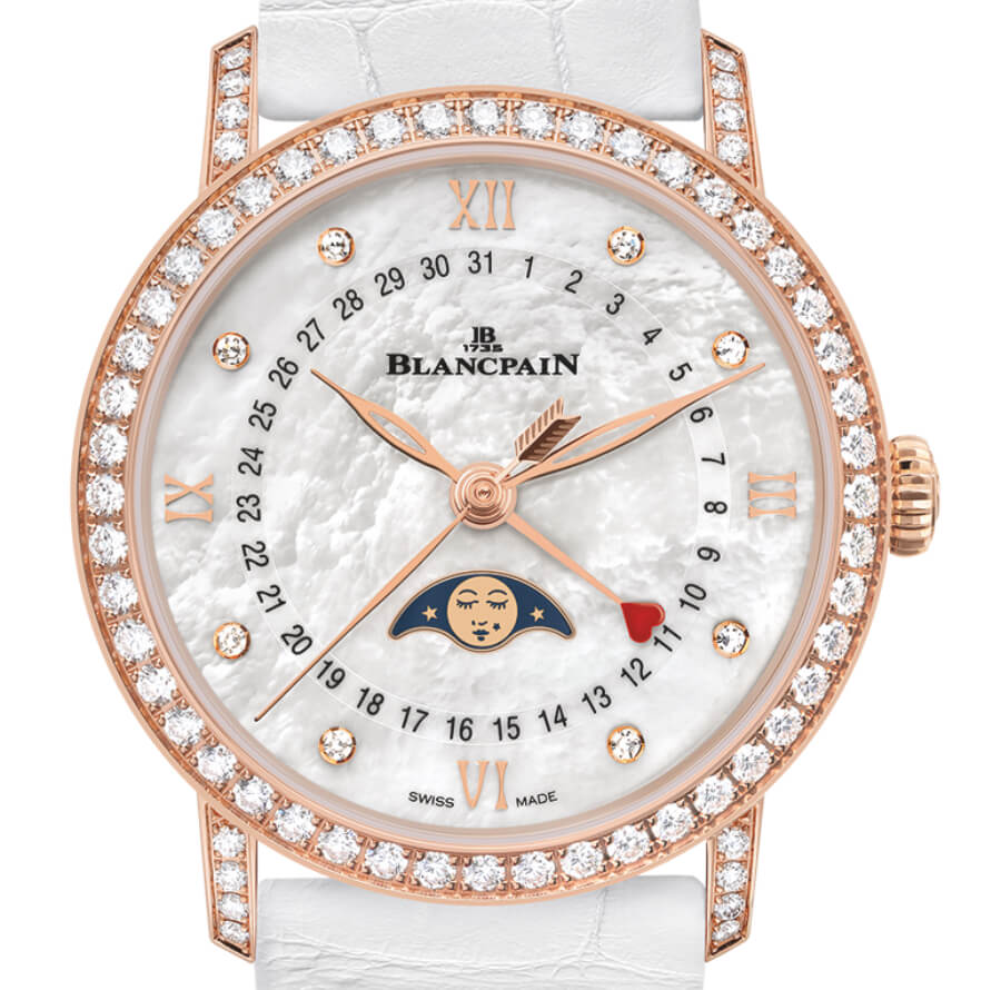 Blancpain Villeret Collection Quantième Phases de Lune Saint-Valentin 2019 