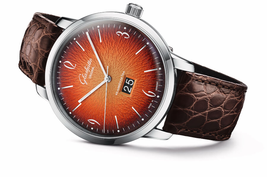 Glashütte Original Sixties Panorama Date – Annual Edition 2019 in fiery orange