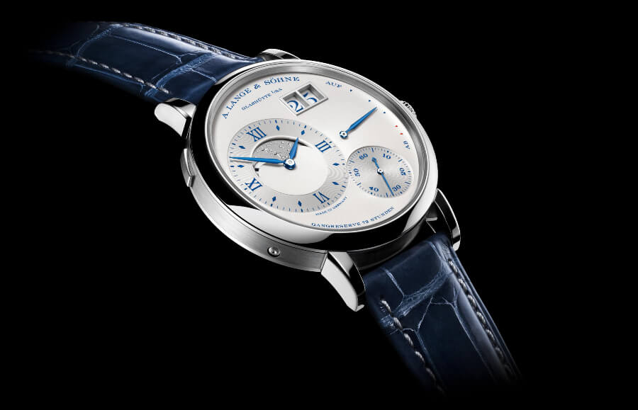 A. Lange & Sohne Grand Lange 1 Moon Phase “25th Anniversary”  Watch Review