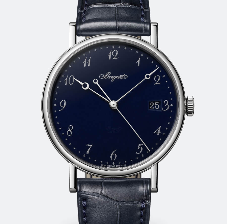 Breguet Classique 5177 Grand Feu Blue Enamel