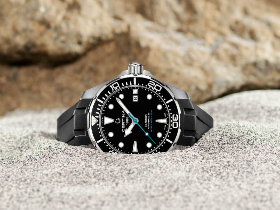 Men Watch Certina DS Action Diver Sea Turtle Conservancy 60th Anniversary