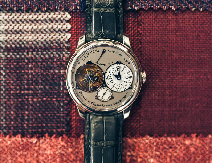 F.P. Journe Tourbillon Souverain Platinum with Grey Dial