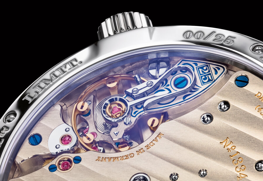 A. Lange & Sohne Little Lange 1 “25th Anniversary” Movement