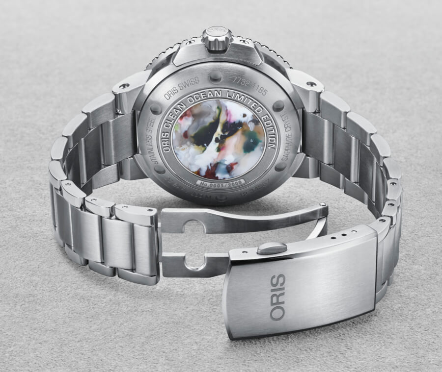 Oris Clean Ocean Limited Edition Case Back