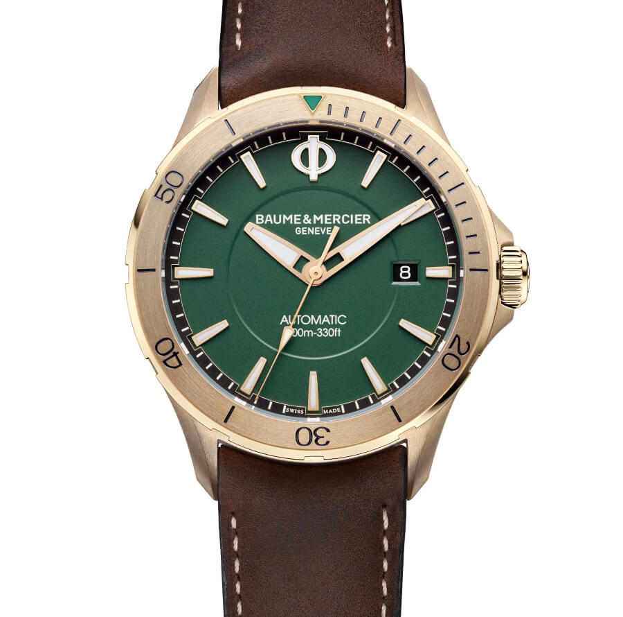 Baume & Mercier Clifton Club Bronze Green Dial