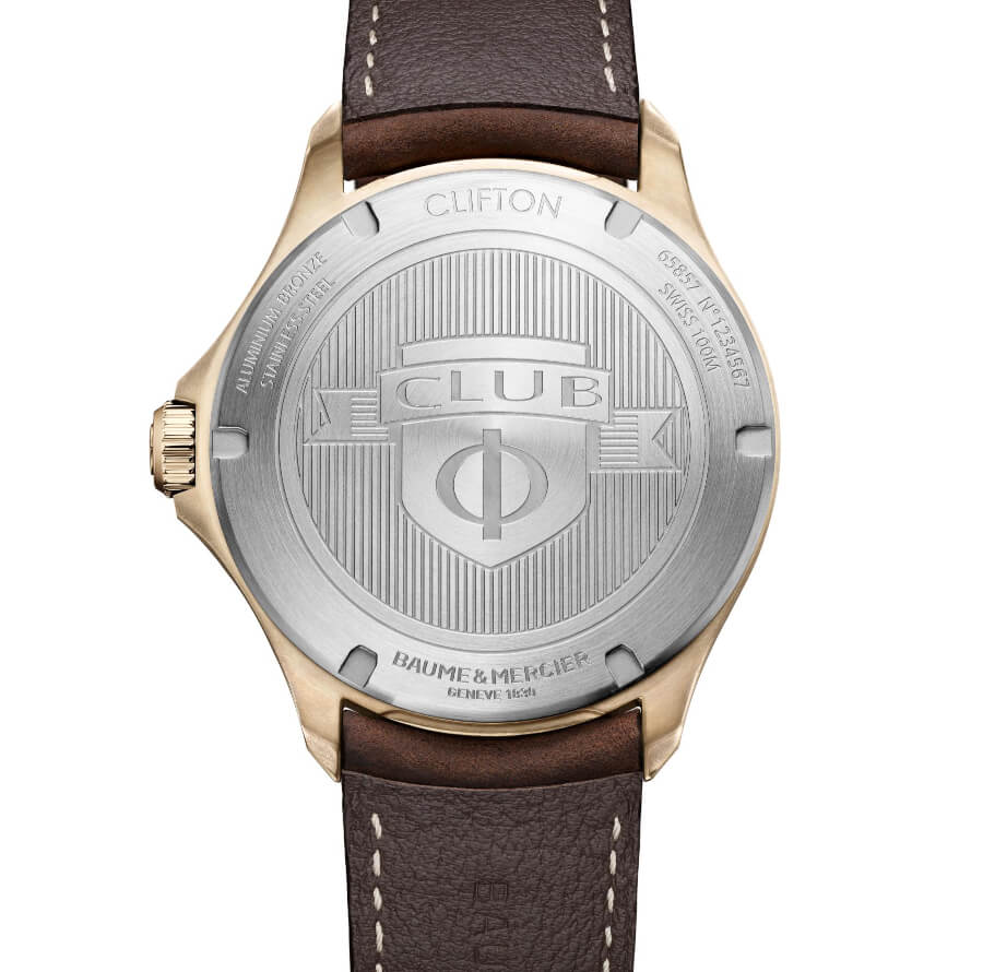 Baume & Mercier Clifton Club Bronze Case Back