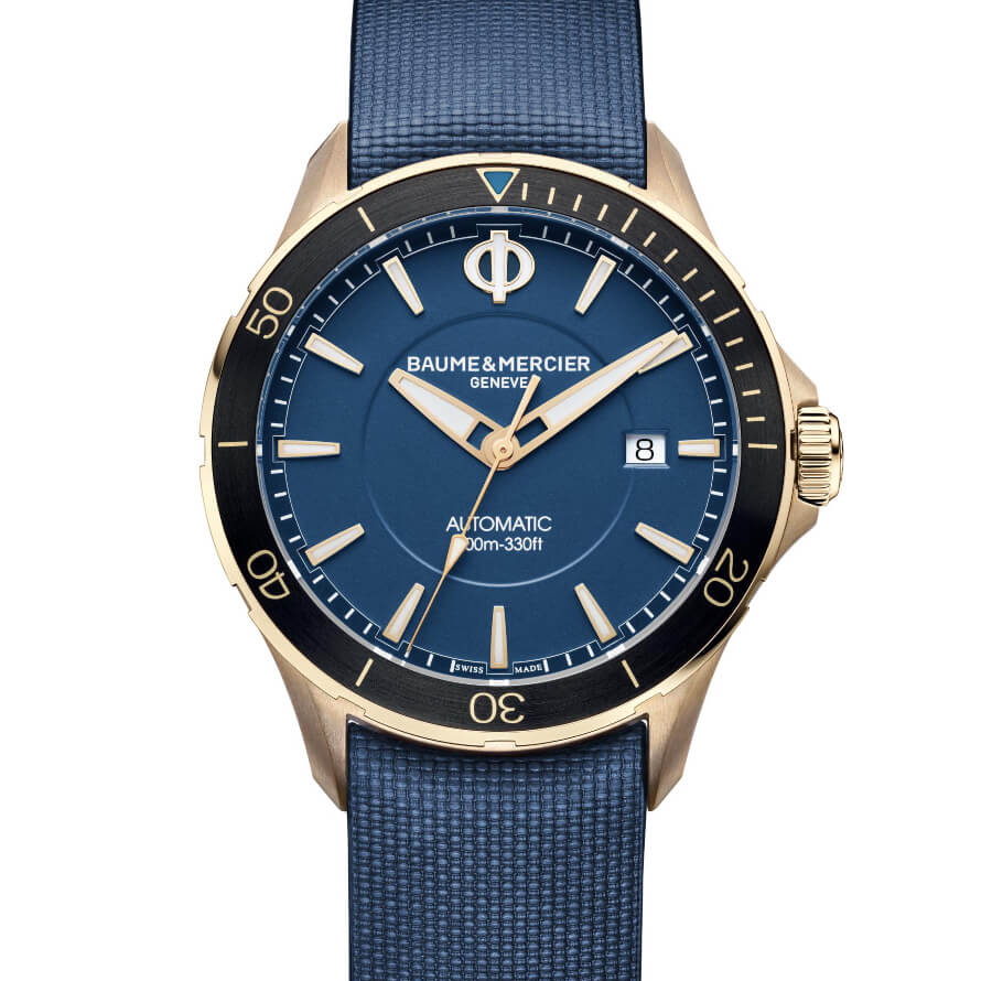 Baume & Mercier Clifton Club Bronze Blue Dial 