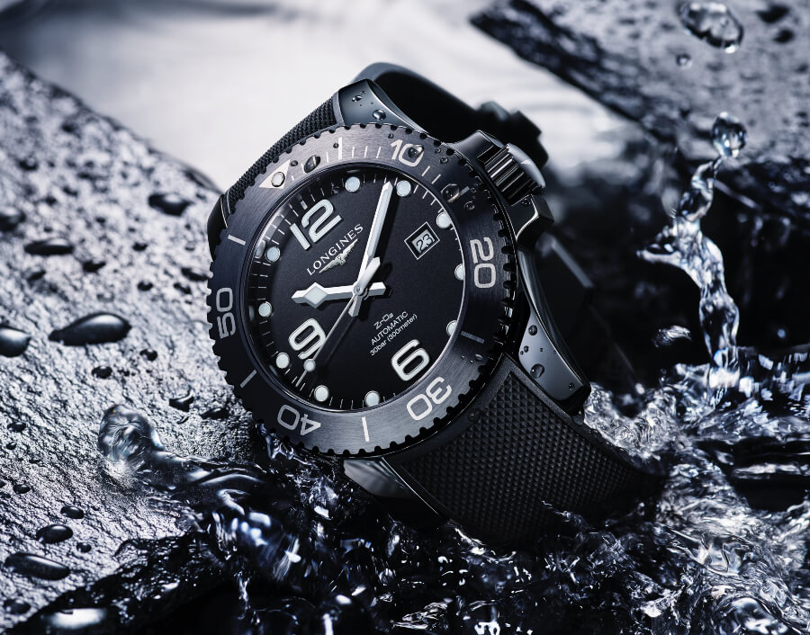 Longines HydroConquest black ceramic version