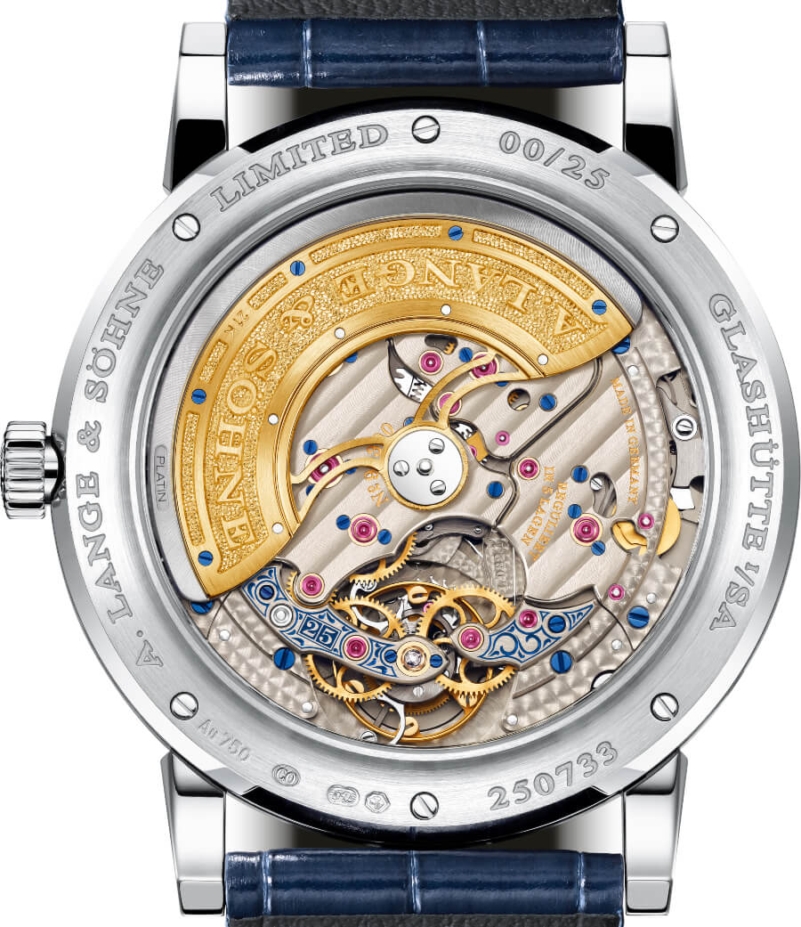 A. Lange & Söhne Lange 1 Tourbillon Perpetual Calendar “25th Anniversary” Movement