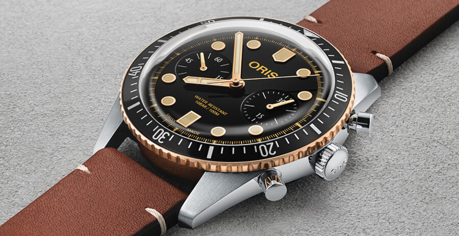 Oris Divers Sixty-Five Chronograph Watch Review