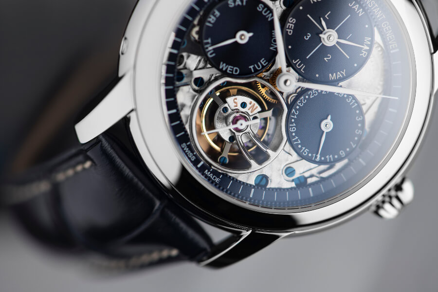 Frederique Constant Classic Tourbillon Perpetual Calendar Manufacture Dial