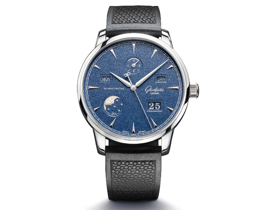 The New Glashutte Original Senator Excellence Perpetual Calendar Bucherer Blue Editions 