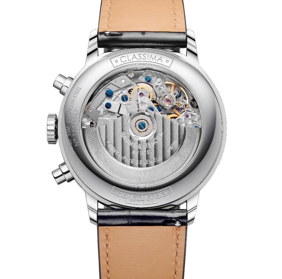 Baume & Mercier Classima Chronograph Complete Calendar Movement 