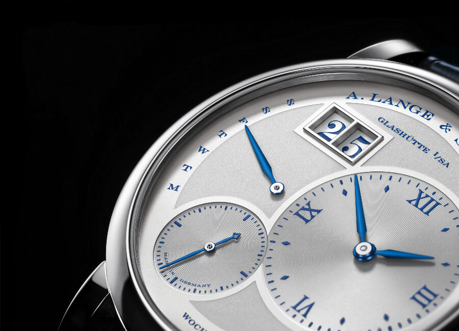 A. Lange & Söhne Lange 1 Daymatic “25th Anniversary”  Dial